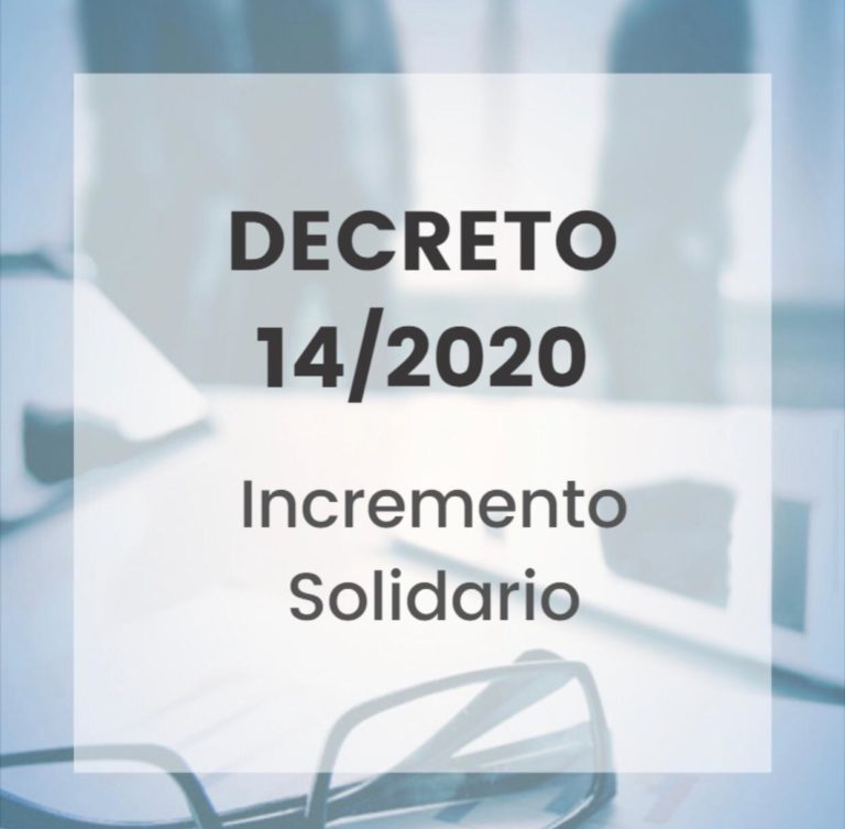 DECRETO 14/2020 QUÉ HACER CON EL PAGO DE LAS SUMAS FIJAS DECRETADAS POR EL GOBIERNO